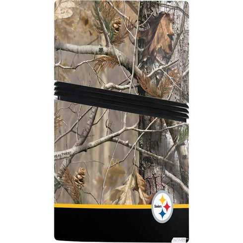 NFL Realtree Camo Pittsburgh Steelers PS5 Pro Console Skin